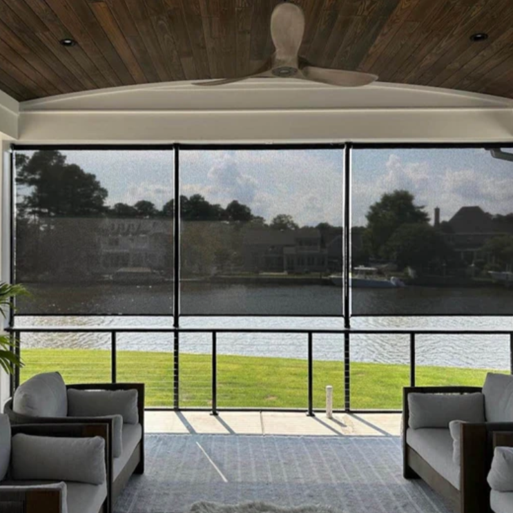 Modern Shade Xpress custom shades for large windows, the MSX One Coupled™
