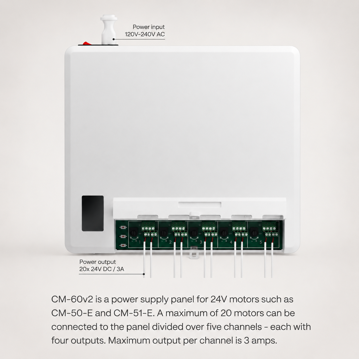 Motionblinds 24V Power Supply