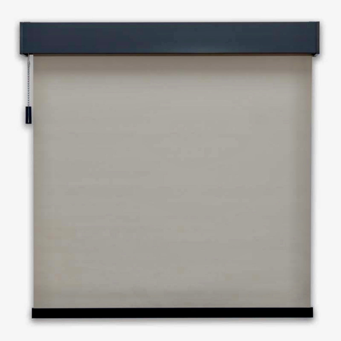 Modern Shade Xpress MSX II™ decorative roller shade with fascia.