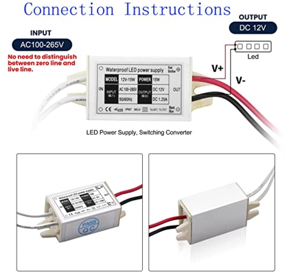 120V to 12V Converter