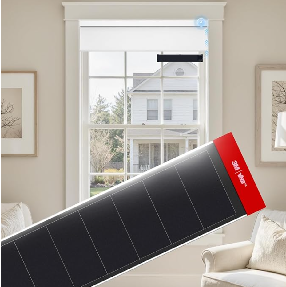 Solar Panel for Window Shades