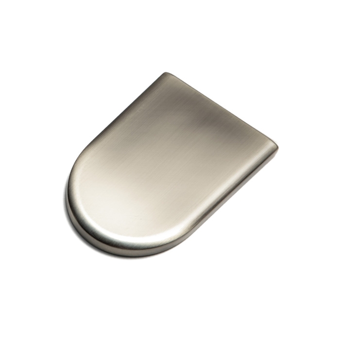 MSX Metal Gloss End Cap - Stainless Steel - Sample