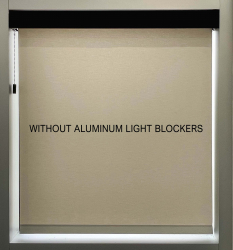 Without Aluminum Light Blockers